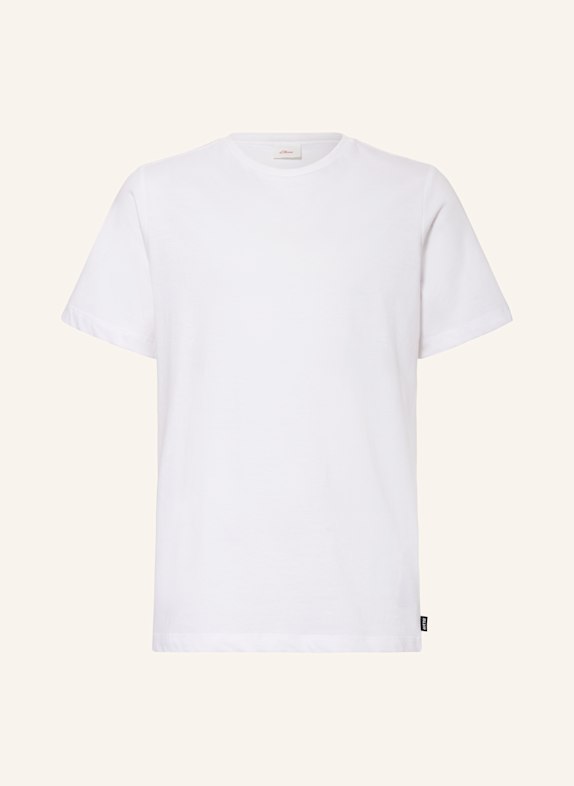 s.Oliver RED T-Shirt WEISS