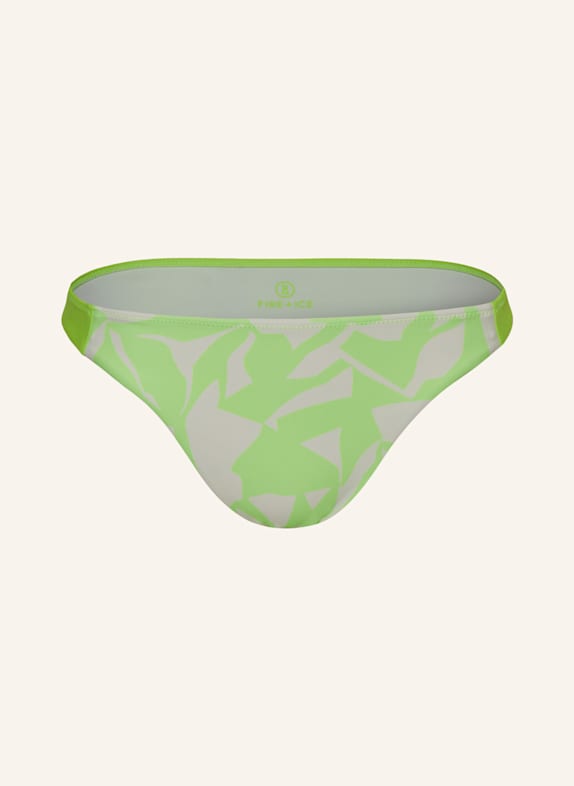 FIRE+ICE Dół od bikini basic BACARA JASKRAWY ZIELONY/ BIAŁY