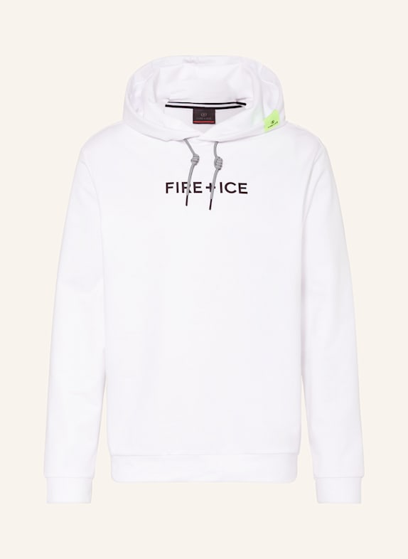 FIRE+ICE Bluza z kapturem CADELL BIAŁY