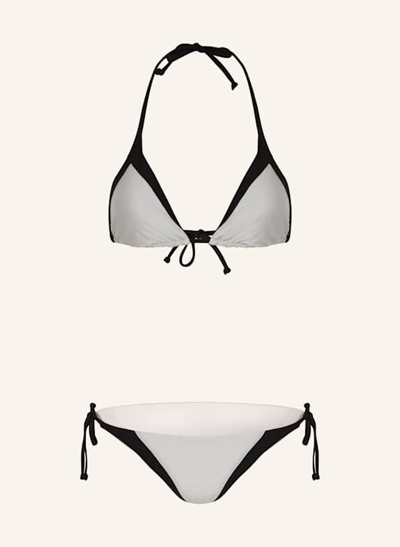 FIRE+ICE Bikini trójkątne BAILA SREBRNY/ JASNORÓŻOWY/ BIAŁY
