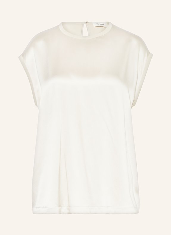 LISA YANG Blusentop aus Seide CREME