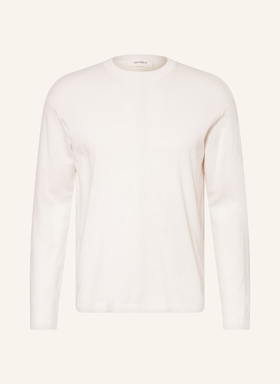 LISA YANG Pullover BRENDAN mit Cashmere ECRU