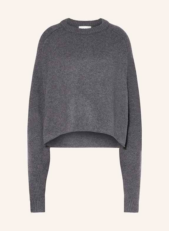 LISA YANG Cashmere-Pullover DUNKELGRAU