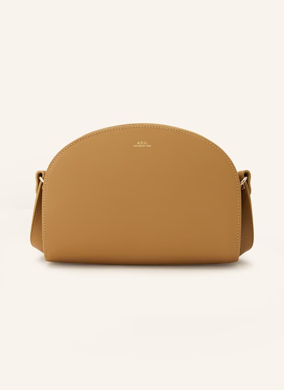A.P.C. Umhängetasche LUNE CAMEL