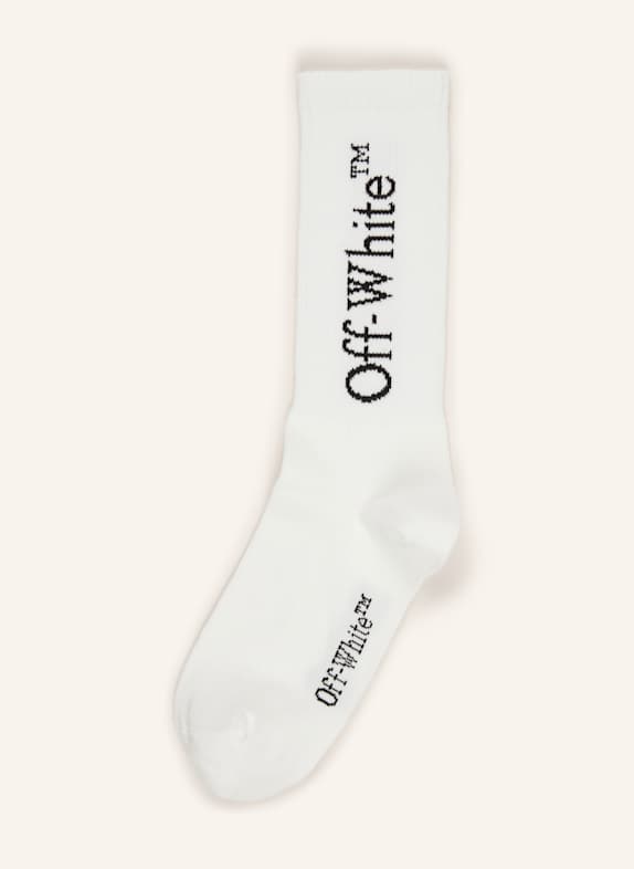 Off-White Skarpety White - Black