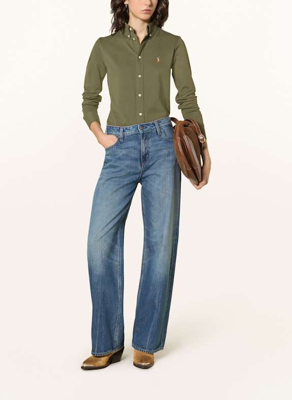 POLO RALPH LAUREN overhemdblouse KAKI