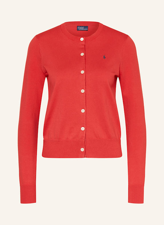 POLO RALPH LAUREN Strickjacke ROT