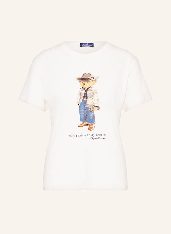 Threadbare cotton twill shirt in khaki T-Shirt WEISS/ BRAUN/ BLAU
