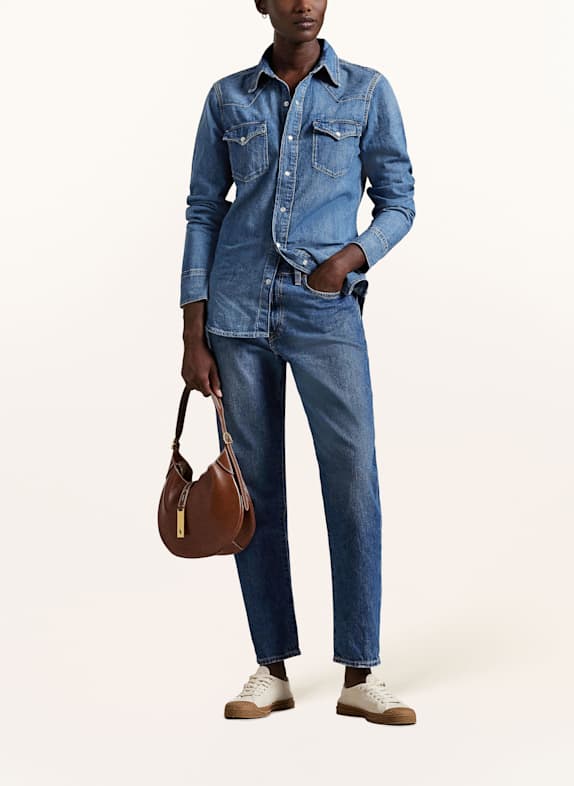 POLO RALPH LAUREN Jeansbluse BLAU