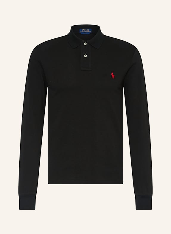 POLO RALPH LAUREN Piqué-Poloshirt Slim Fit SCHWARZ