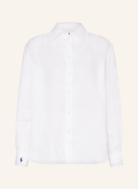 POLO RALPH LAUREN Hemdbluse aus Leinen WEISS