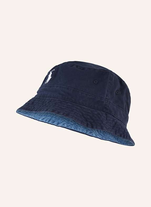 POLO RALPH LAUREN Bucket-Hat zum Wenden BLAU