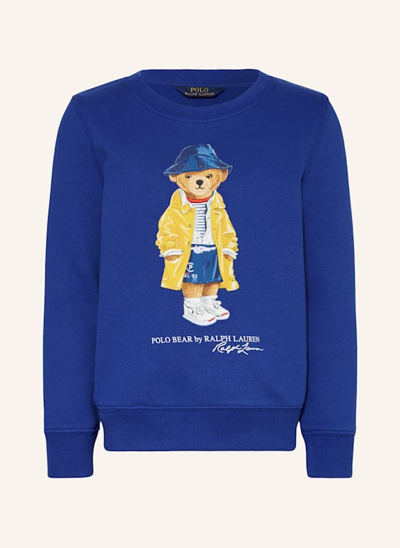 POLO RALPH LAUREN Bluza nierozpinana NIEBIESKI