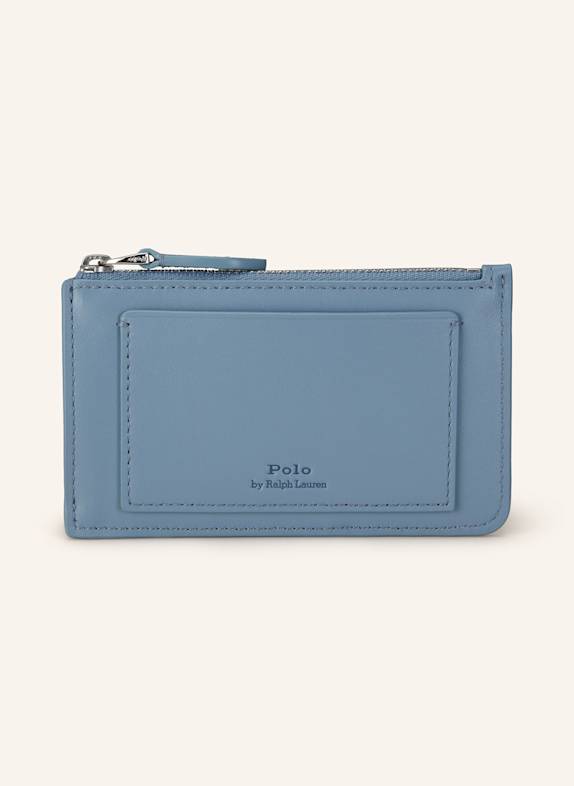 POLO RALPH LAUREN Kartenetui mit Münzfach BLAU