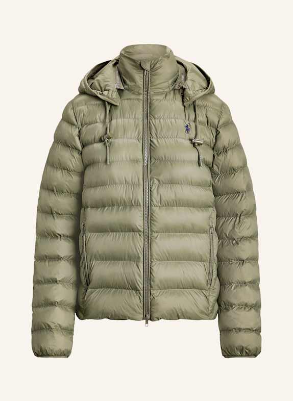 POLO RALPH LAUREN Steppjacke mit abnehmbarer Kapuze OLIV