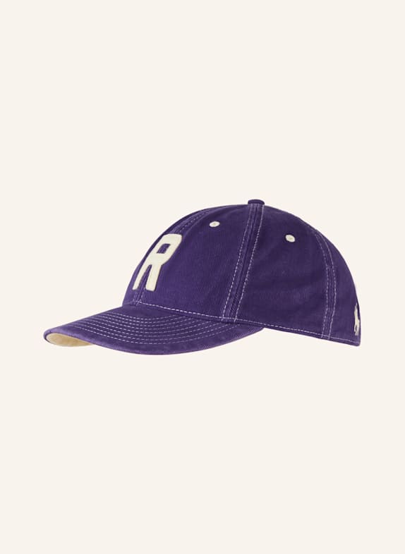 POLO RALPH LAUREN Cap PURPLE/ ECRU