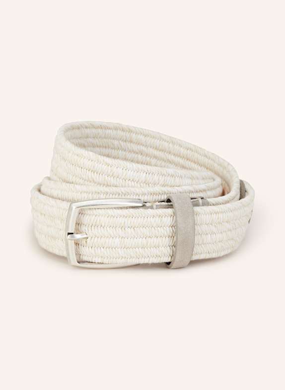 VENETA CINTURE Flechtgürtel ECRU