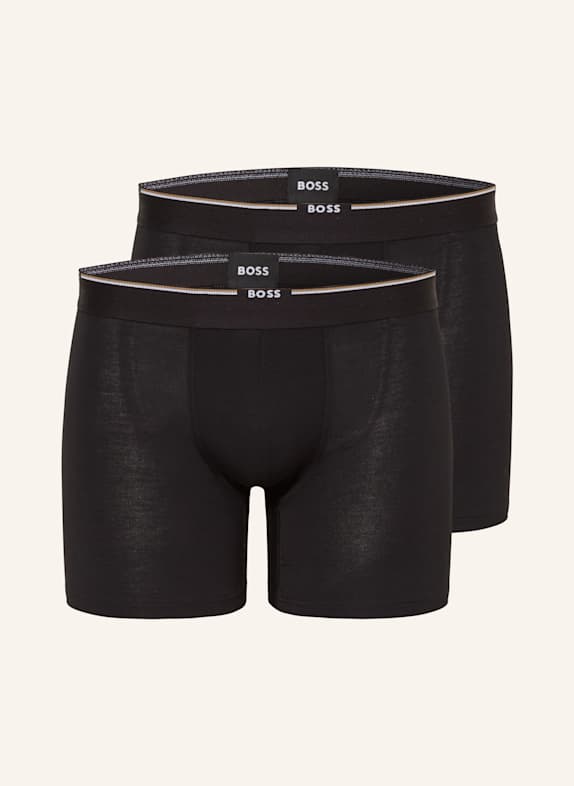 BOSS 3er-Pack Boxershorts SCHWARZ