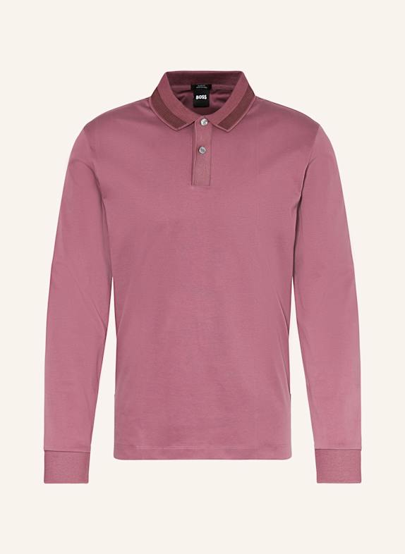 BOSS Jersey-Poloshirt PLEINS LILA