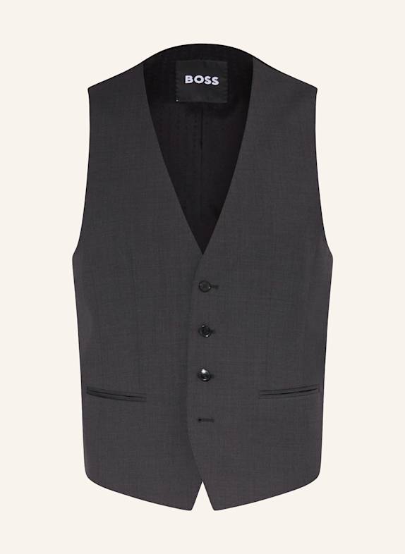 BOSS Anzugweste HUGE Slim Fit 021 DARK GREY