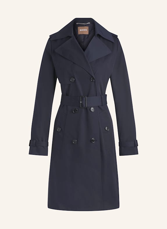 BOSS Trenchcoat CONRY DUNKELBLAU