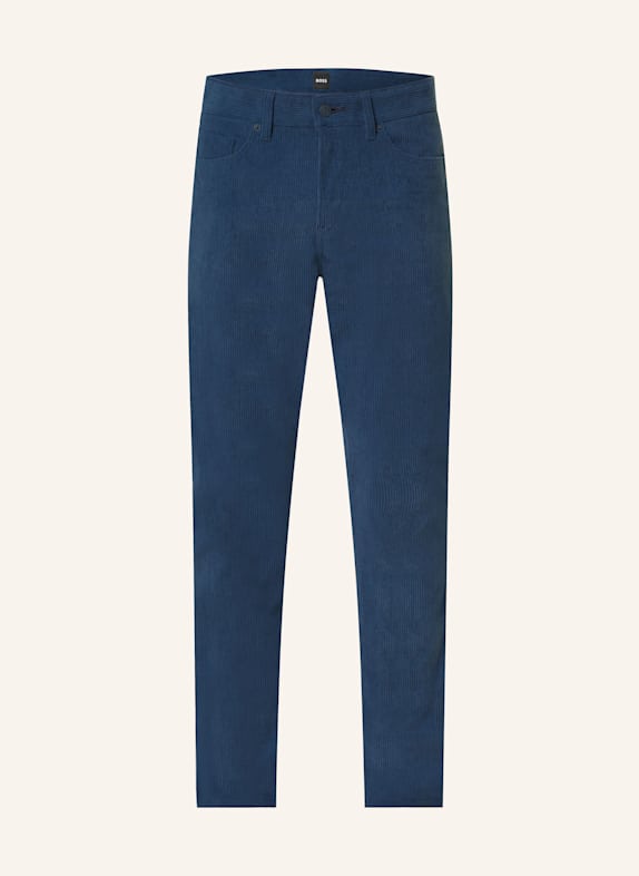 BOSS Cordhose DELAWARE Slim Fit BLAU