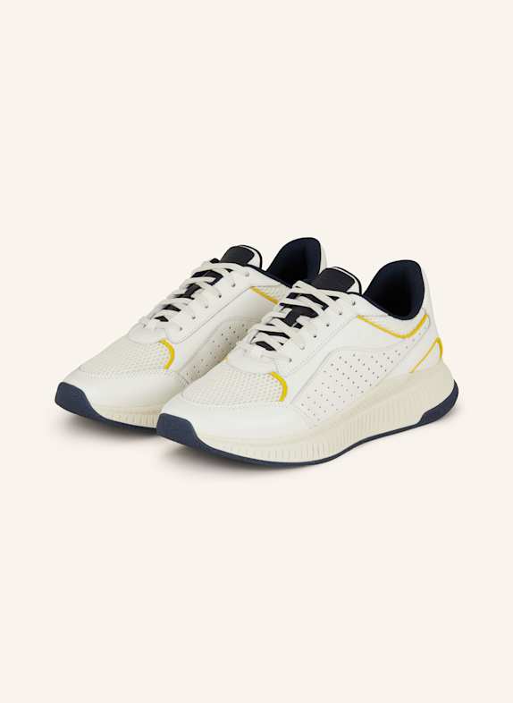 BOSS Sneaker TTNM EVO WEISS/ GELB/ DUNKELBLAU
