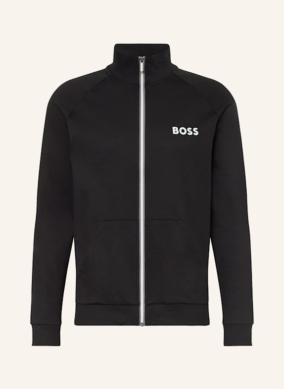 BOSS Lounge sweat jacket AUTHENTIC BLACK