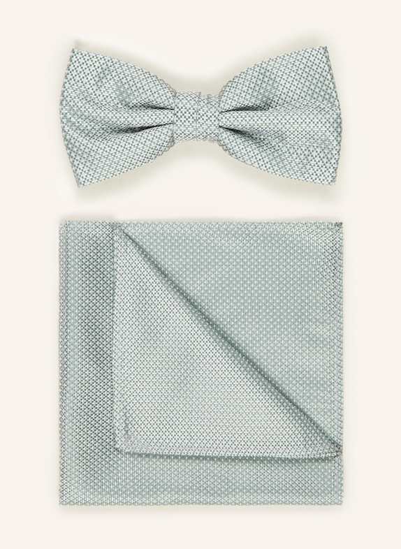 PAUL Set: Fliege und Einstecktuch MINT