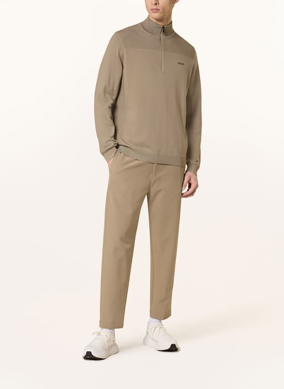BOSS Chino CONVERT croială ajustată KAKI