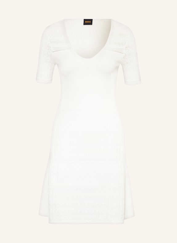 BOSS Knit dress FUART WHITE