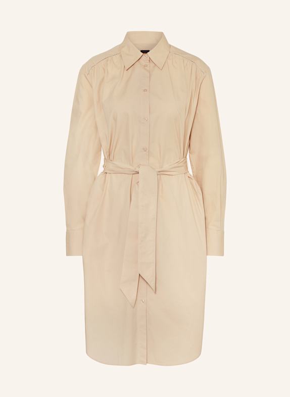 BOSS Shirt dress DELEGANT BEIGE