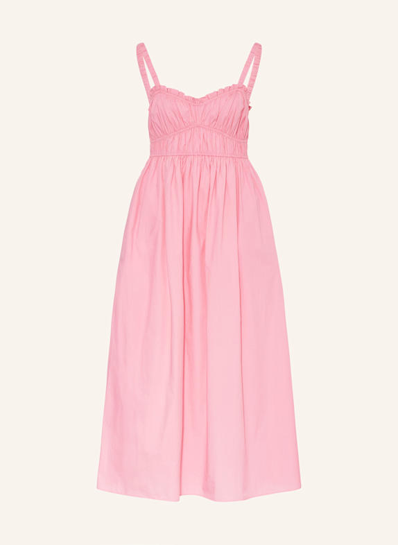 BOSS Kleid DALZA mit Rüschen PINK