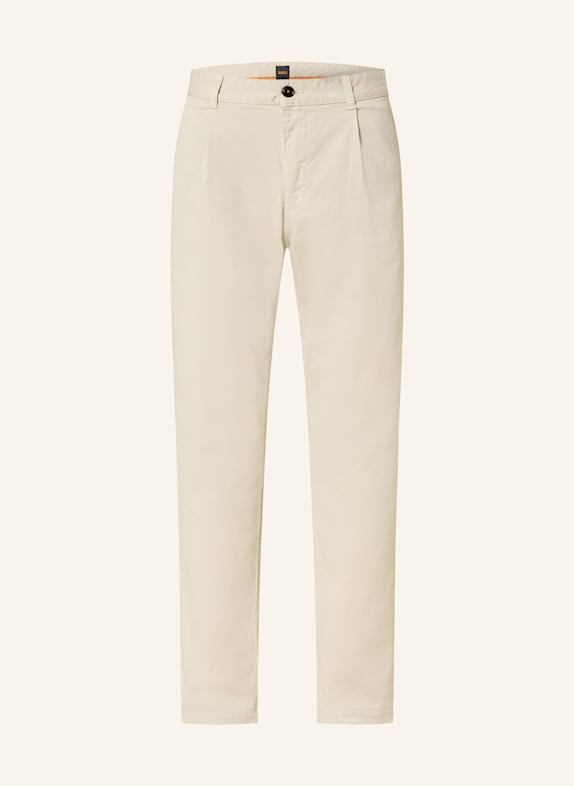 BOSS Chinos relaxed fit BEIGE