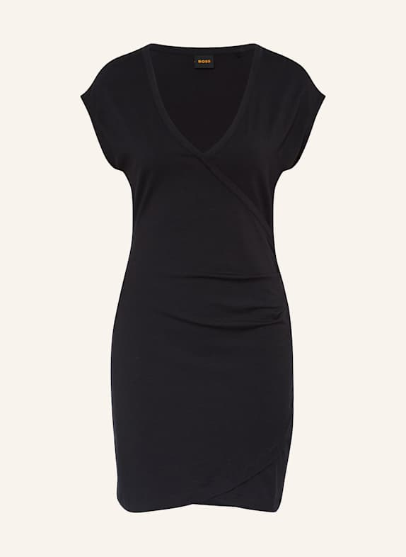 BOSS EFLUMA jersey dress BLACK