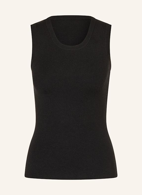 MRS & HUGS Stricktop SCHWARZ