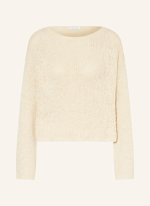 MRS & HUGS Pullover CREME