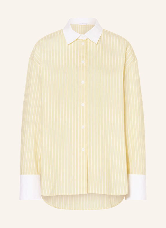 MRS & HUGS Shirt blouse YELLOW/ WHITE