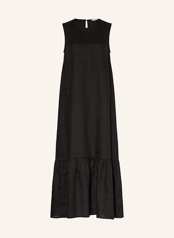 MRS & HUGS Linen dress BLACK
