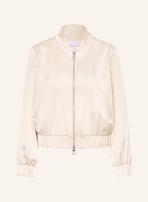 MRS & HUGS Satinblouson CREME