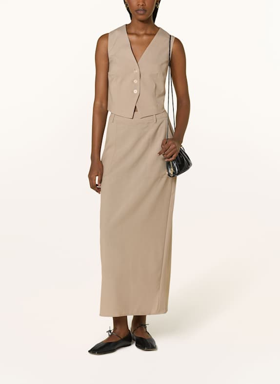 MRS & HUGS Blazerweste BEIGE