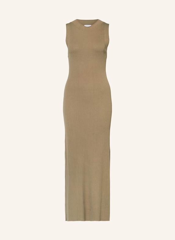 MRS & HUGS Strickkleid KHAKI