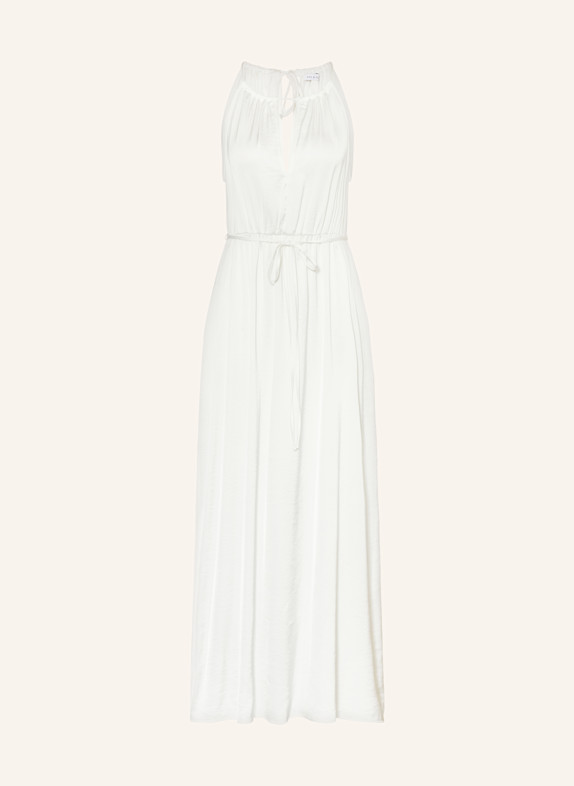 MRS & HUGS Satinkleid mit Cut-out WEISS
