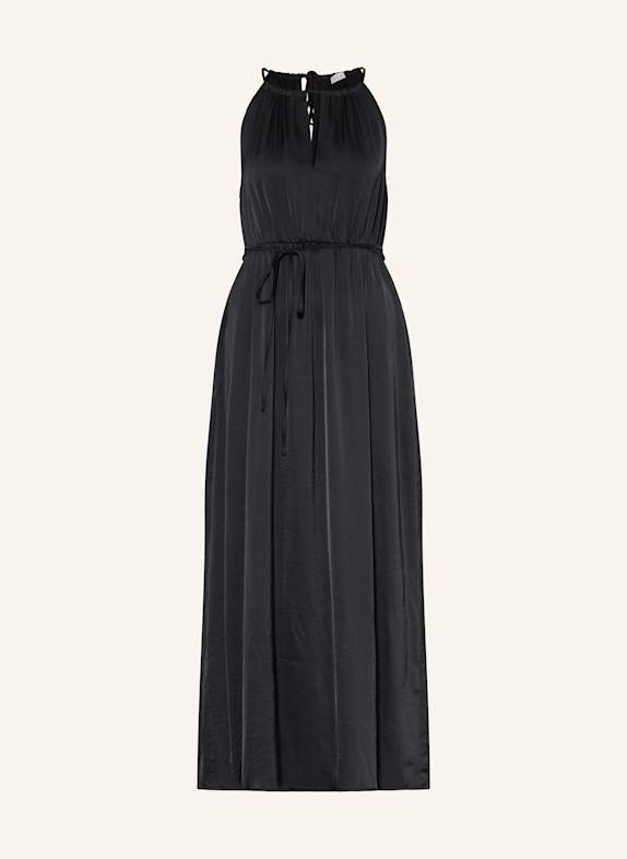 MRS & HUGS Satinkleid mit Cut-out SCHWARZ