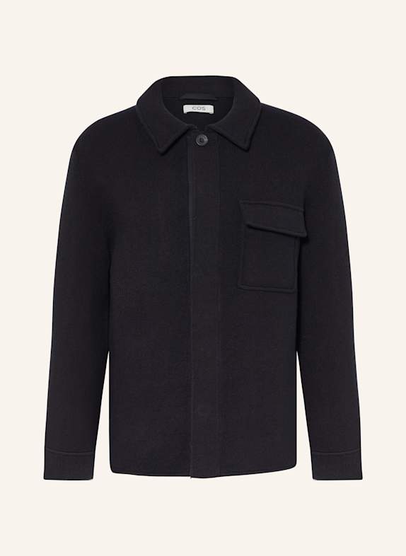 COS Strick-Overjacket DUNKELBLAU