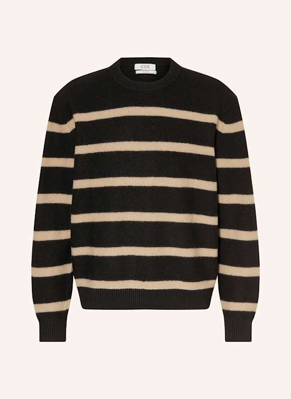 COS Pullover SCHWARZ/ BEIGE