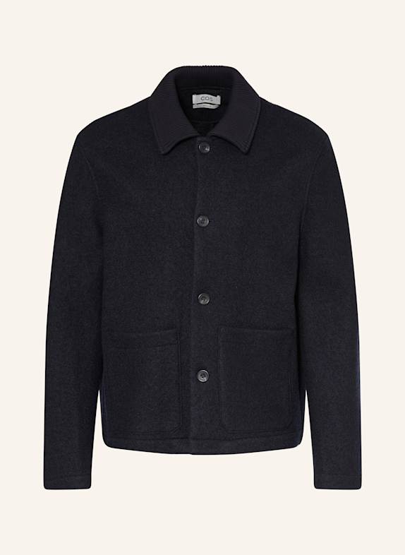 COS Overshirt DARK BLUE
