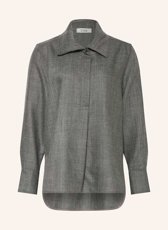 COS Blusenshirt DUNKELGRAU