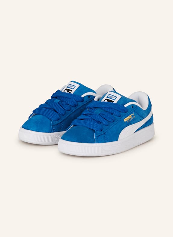 PUMA Sneaker SUEDE XL BLAU/ WEISS