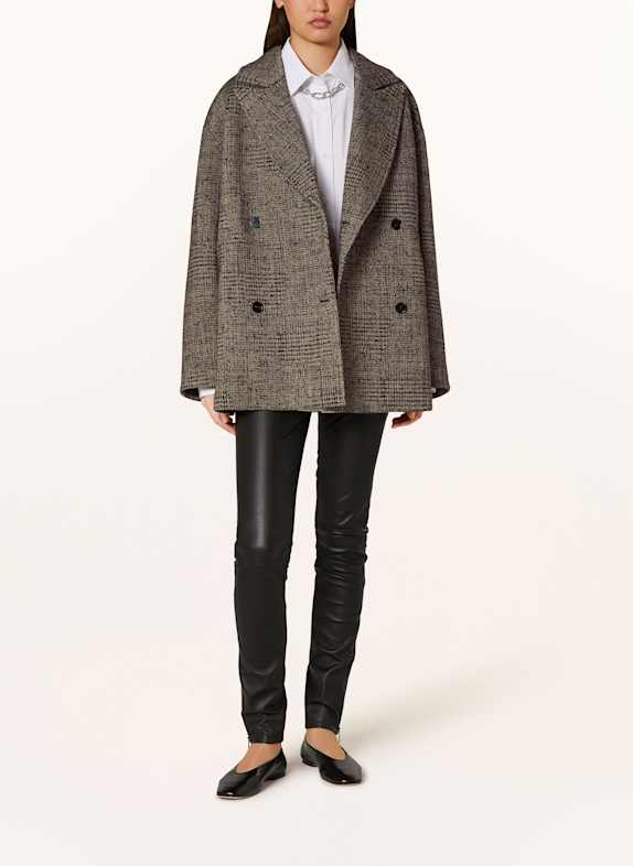 CLOSED Pea coat BEIGE / BLACK